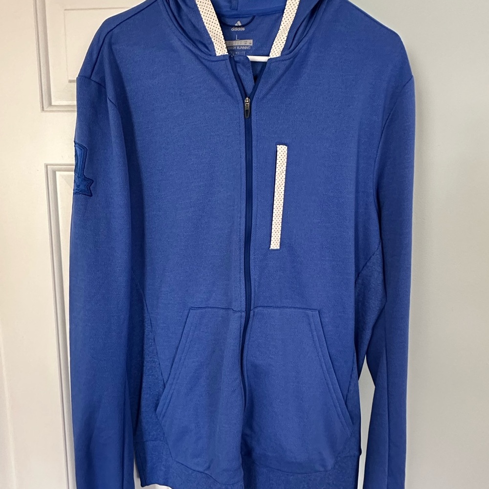 Adidas Blue Hoodie